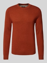 Gebreide pullover met ronde hals van MCNEAL Oranje - 24