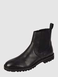 Chelsea Boots aus Leder Modell 'Alessio' von Gordon & Bros Grau / Schwarz - 2