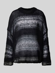 Sweter z dzianiny z ażurowym wzorem od The Ragged Priest - 2