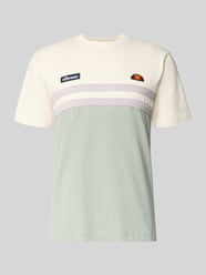 T-Shirt mit Label-Stitchings und Rundhalsausschnitt von ellesse - 32