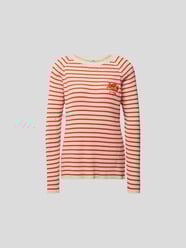 Pullover mit Streifenmuster von Etro Rot - 5