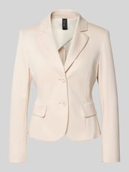 Blazer met reverskraag van Marc Cain Beige - 18