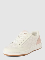 Sneakers met all-over logo, model 'HAILEY' van Lauren Ralph Lauren Wit - 16