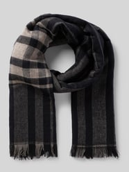 Schal mit Animal-Stitching von More & More - 2