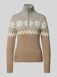 Noorse trui van wolmix, model 'Myking' van Dale of Norway - 48