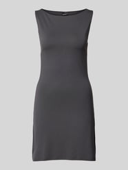 Mini-jurk met boothals van Gina Tricot Grijs / zwart - 19
