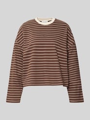 Longsleeve mit Label-Stickerei von OH APRIL - 34