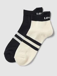 Socken mit Label-Print im 2er-Pack von Levi's® Schwarz - 18