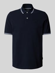 Regular Fit Poloshirt mit Label-Detail von bugatti - 3