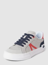 Sneaker mit Kontrastbesatz von Lacoste Grau - 6