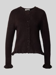 Strickjacke mit Rundhalsausschnitt Modell 'Celandia' von mbyM - 42