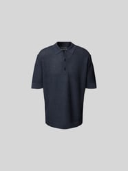 Koszulka polo o kroju relaxed fit z imitacji dzianiny od Wood Wood - 34