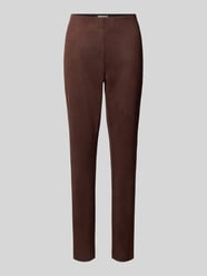 Stoffen broek in wildleerlook, model 'LEXIE' van FREE/QUENT Beige - 16