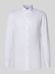 Slim fit zakelijk overhemd met logostitching van Polo Ralph Lauren - 4