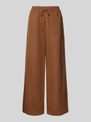 Wide Leg Leinenhose mit elastischem Bund von Marc O'Polo Denim - 19