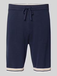 Sweatshorts met elastische band en steekzakken van Christian Berg Men - 21