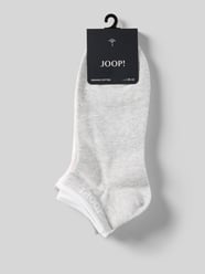 Skarpety do sneakersów z detale z logo w zestaw 3 szt. od JOOP! COLLECTION Fuksjowy - 7