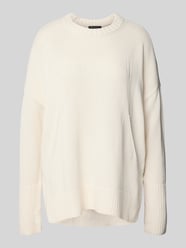 Oversized gebreide pullover met ribboorden van ARMANI EXCHANGE - 34