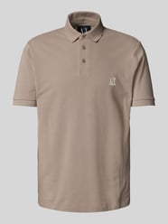 Poloshirt mit Label-Stitching von ARMANI EXCHANGE Beige - 17