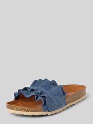 Sandalette aus Leder Modell 'ROCIO SERRAJE VOLANTE' von Verbenas - 3