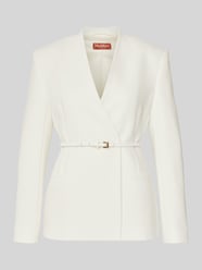 Taliowany żakiet z dodatkowym paskiem Model „QUINOA” od Max Mara Studio - 8