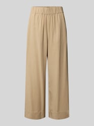 Weite Hose aus Lyocell von Marc O'Polo DENIM Beige - 6