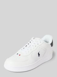 Sneaker aus beschichtetem Leder-Mix Modell 'MASTER COURT' von Polo Ralph Lauren - 47