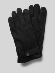 Handschuhe mit verstellbarem Verschluss von EEM Schwarz - 3