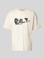 T-Shirt mit Label-Print von Balr. Beige - 34