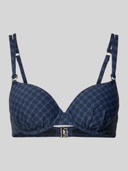 Góra bikini z wzorem logo Model 'Cortina Beach' od JOOP! COLLECTION - 12