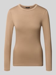 Langarmshirt mit Rundhalsausschnitt Modell 'Sifa' von OPUS Beige - 34
