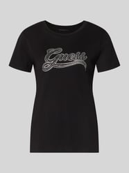 Regular Fit T-Shirt aus reiner Baumwolle mit Logo-Motiv von GUESS - 46