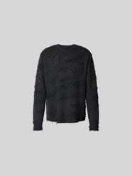 Wollpullover mit Label-Stitching von A-COLD-WALL Schwarz - 6