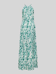 Maxikleid mit Allover-Muster von Tom Tailor Denim Weiß - 5