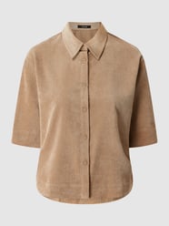 Bluse aus Cord Modell 'Feppa' von Opus Weiß - 12