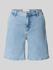Korte regular fit jeans met steekzakken, model 'Jane' van FREE/QUENT - 26