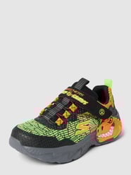 Sneakersy z detalami z logo model ‘DINO’ od SKECHERS Czarny - 28