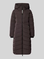 Gewatteerde lange jas met tweewegsritssluiting, model 'FLESCH' van khujo - 2