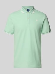 Slim Fit Poloshirt mit Label-Stitching Modell 'Dunda' von G-Star Raw - 34