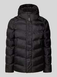 Steppjacke mit Label-Detail von Superdry Schwarz - 12