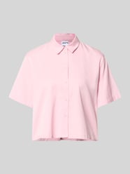 Bluzka o kroju slim fit z mieszanki lyocellu i bawełny od Jake*s Casual - 4
