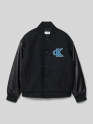 Bomberjack met labelapplicatie, model 'VARSITY' van Calvin Klein Jeans - 1