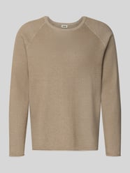 Sweter z dzianiny z okrągłym dekoltem model ‘TITZIAN’ od DRYKORN - 20