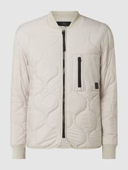 Comfort Fit Steppjacke mit Stehkragen - wasserabweisend von Tom Tailor Denim Beige - 38