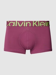 Trunks mit elastischem Logo-Bund von Calvin Klein Underwear Lila - 34