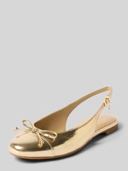 Balerina z mieszanki skóry model 'Piper' od MICHAEL Michael Kors - 6