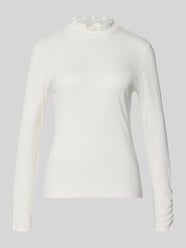 Slim Fit Longsleeve aus Baumwoll-Mix von MORE & MORE - 13