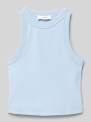 Tanktop mit gerippten Abschlüssen von Mango - 18