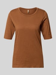 t-shirt z okrągłym dekoltem model 'Babette' od Soyaconcept - 18