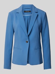 Regular Fit Blazer mit Reverskragen von comma Blau - 30